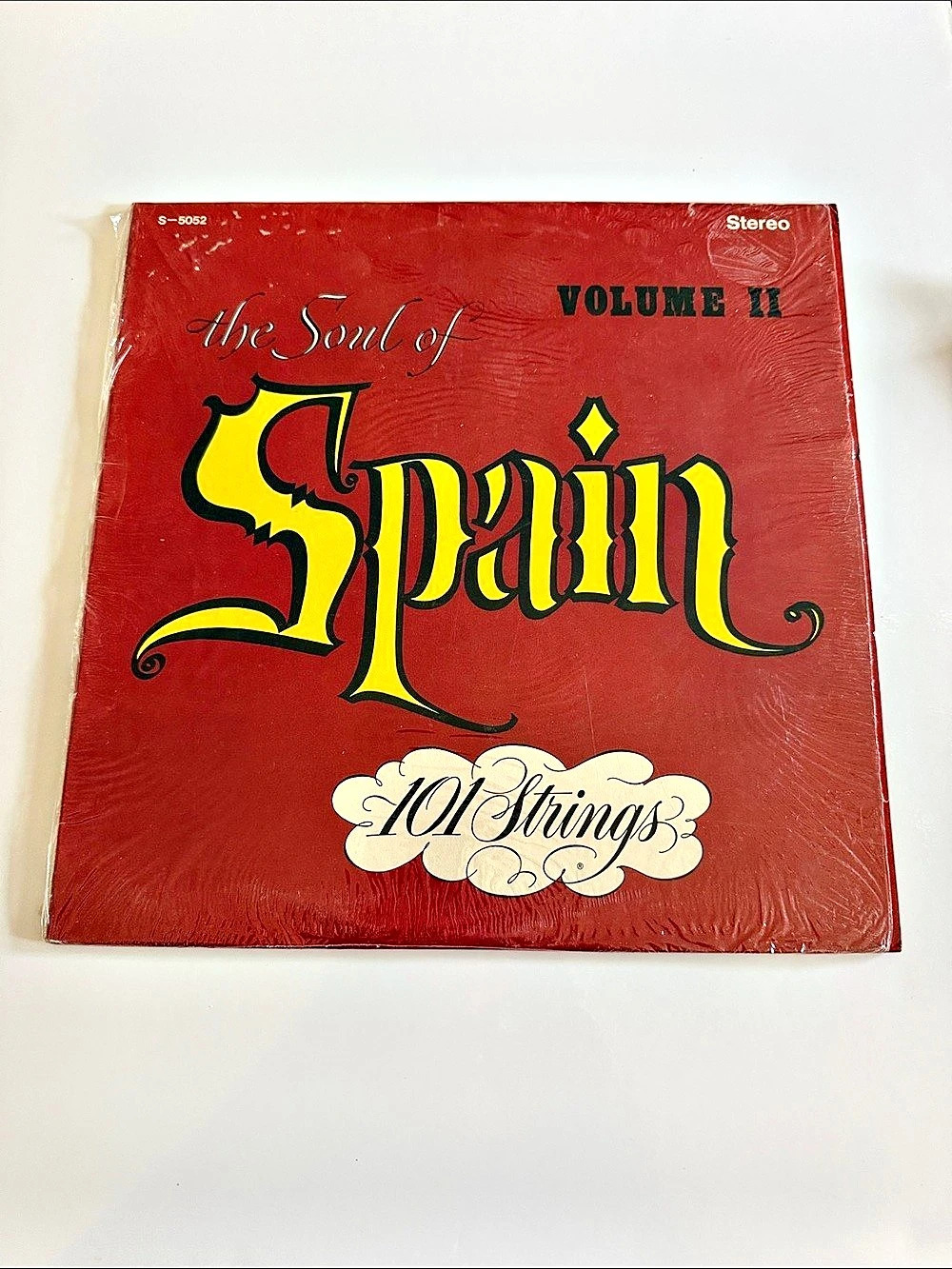The Soul of Spain Vol II 101 Strings Vinyl LP Alshire ST-5052 Stereo Vintage